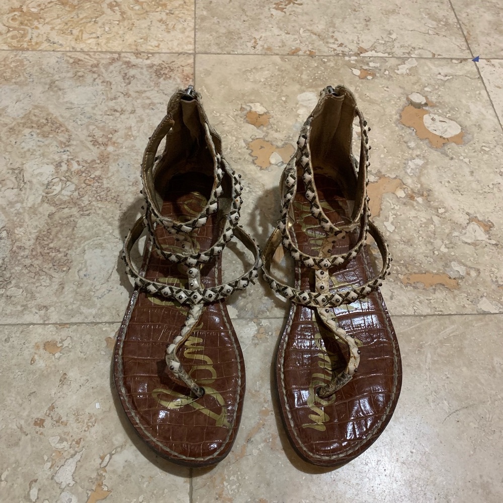 Sam Edelman Gladiator Sandal. Size 7